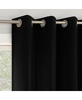 No. 918 Brandon Magnetic Closure Room Darkening Grommet Curtain Panel Pair