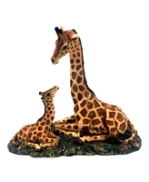 Fc Design "2-pc Set" 9.5"W Giraffe with Cub Sitting Figurine Statue Ornament Home Room Office Decor and Perfect Ideas for Housewarming, Holidays and B