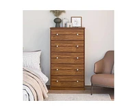 Slickblue Modern 5-Drawer Bedroom Chest of Drawers