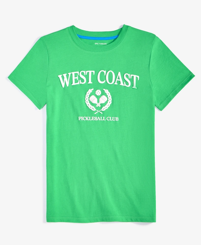 Epic Threads Little Boys Short-Sleeve West Coat Pickleball T-Shirt, Exclusively at Macy's