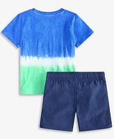 Epic Threads Toddler Boys Short-Sleeve T-Shirt & Nylon Shorts, 2 Piece Set, Exclusively at Macy's