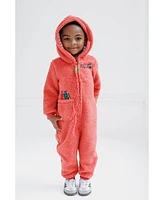 Sesame Street Cozy Sherpa Zip Up Cosplay Costume Coverall