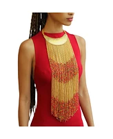 Kendi Amani Maasai Beaded Necklace-Long