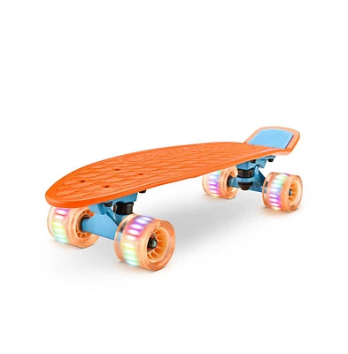 Hurtle 6'' Pp Deck Skateboard, Mini Cruiser Skateboard for Kids, Teens, and Adults