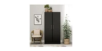 Slickblue Bedroom Armoire Wardrobe Cabinet for Stylish Storage and Organization the