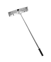Vebreda 5-20 Feet Snow Roof Rake Reinforced Aluminum Snow Removal Tool with Anti-slip Handle and Metal Blade