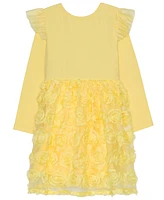 Disney Toddler & Little Girls Sweet Belle Rosette Dress