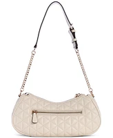 Guess Kori Top Zip Medium Quilted Shoulder Bag