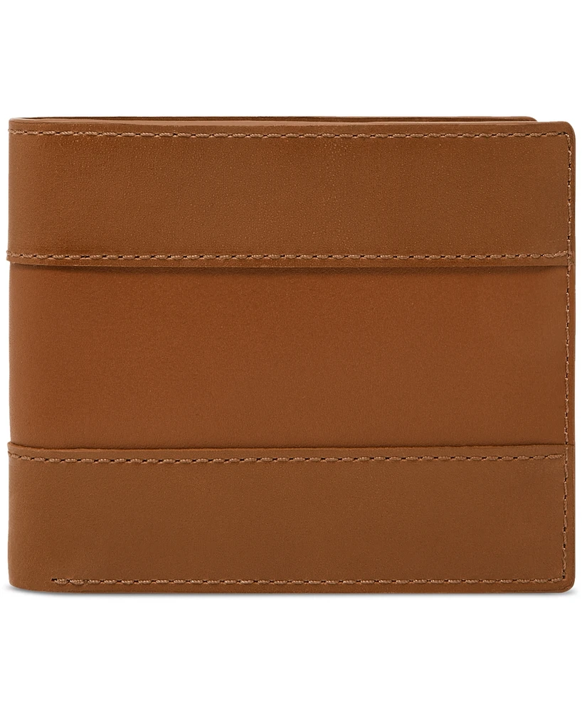 Fossil Men's Everett Bifold Flip Id Wallet