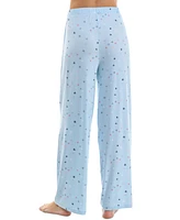 Roudelain Women's Printed Drawstring Pajama Pants