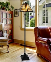 Lavish Home 24" Tiffany Style Floor Lamp