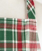 Design Imports Yuletide Plaid Apron