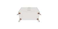 Slickblue Modern Scandinavian Style Bedroom 3-Drawer Dresser
