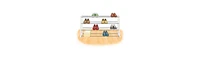 Slickblue 4-Tier Shoe Rack - Durable Storage Organizer for Entryway