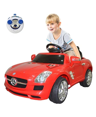 Costway Mercedes Benz Sls R/C MP3 kids Ride On Car Electric Battery Toy