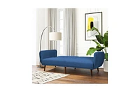 Slickblue Modern Upholstered Sofa Bed - Stylish Convertible Couch for Small Spaces