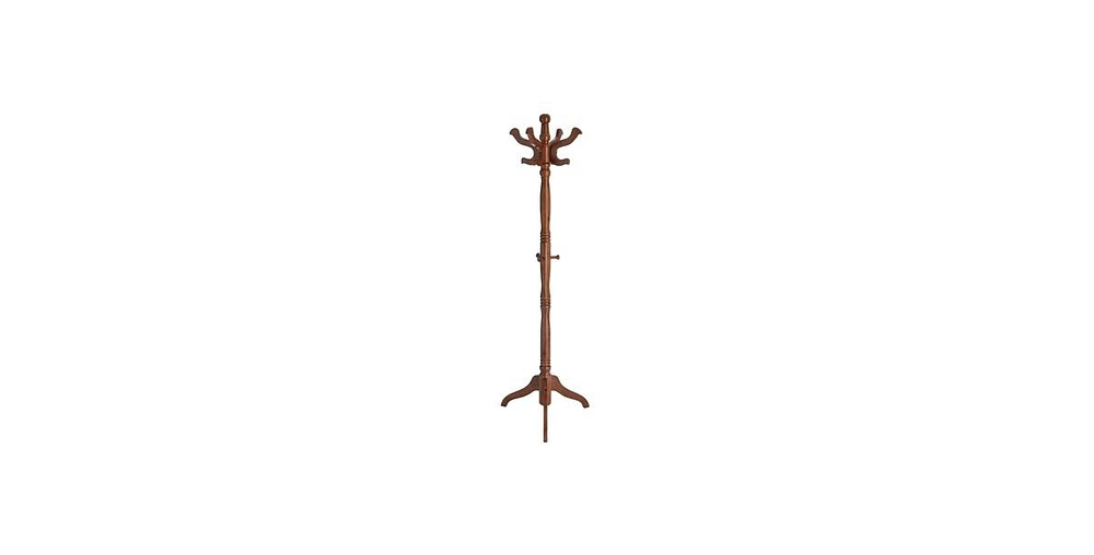 Slickblue Classic Traditional Solid Wood Coat Rack