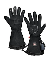 ActionHeat Men's 5V Slim-Fit Fleece Battery Heated Gloves Grey - Xl