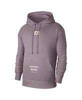 Jordan Men's Purple Phoenix Suns Courtside Statement Edition Pullover Hoodie