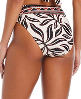 Bar Iii Women's Resort Daze V-Waist High-Leg Bikini Bottoms, Exclusively at Macy's