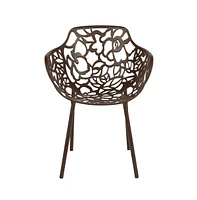 LeisureMod Modern Devon Aluminum Armchair