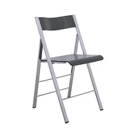 LeisureMod Menno Modern Acrylic Folding Chair