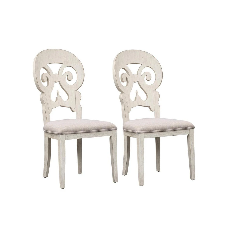 Liberty Furniture Splat Back Side Chair (Rta)-Set of 2