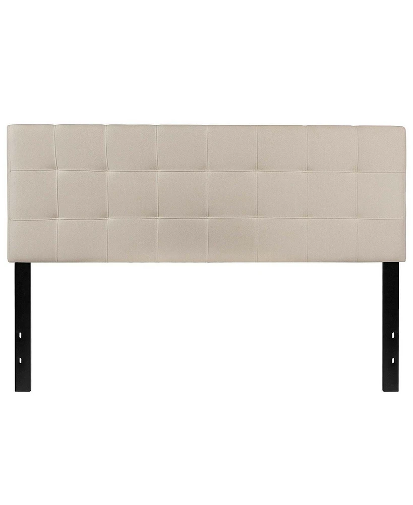 Slickblue Upholstered Panel Headboard - Comfortable Fabric Design for Timeless Style