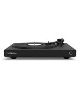 Victrola Hi-Res Onyx Bluetooth Turntable with aptX Adaptive Audio and Audio Technica At-VM95E Cartridge