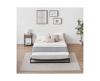 gaomon 6 Inch Metal Platform Queen Size Bed Frame Low Profile with Sturdy Steel Slats Support, Mattress Foundation, No Box Spring Needed, Easy Assembl