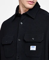 Hugo by Boss Men's Oversized-Fit Shirt Jacket