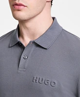 Hugo by Boss Men's Regular-Fit Dalunos Logo Polo Shirt