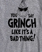 Airwaves Men's The Grinch Like It's A Bad Thing Short Sleeve Tee