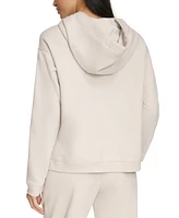Calvin Klein Women's Logo Stripe Pullover Hoodie