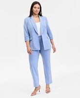 I.n.c. International Concepts Plus 3/4-Sleeve Blazer, Created for Macy's