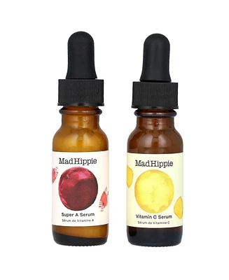Mad Hippie Day & Night Dual Pack Vitamin C & Super A Serum 2 Bottles