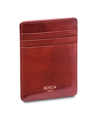 Bosca Men's Old Leather Deluxe Front Pocket Wallet