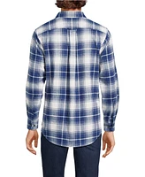 Lands' End Men's Traditional Fit Flagship Flannel Shirt