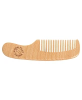 Sperric Toddler Hair Brush and Comb Set for Newborn – Wooden with Soft Goat Bristle, Cradle Cap Newborns Girls, Blue