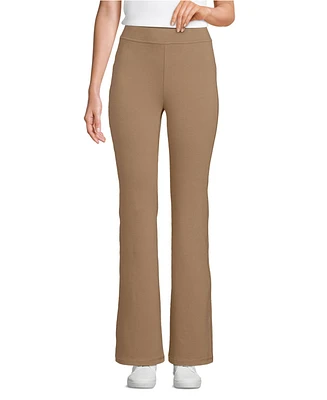 Lands' End Petite Starfish High Rise Flare Pants