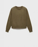 Mango Women's Round Neck Knitted Sweater