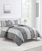 Sunham Linden Reversible 3-Pc. Comforter Set, Exclusively at Macy's