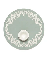 Chilewich Martha Stewart Scroll Round Placemat