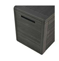 vidaXL Patio Storage Box Anthracite 45.7"x17.3"x21.7"