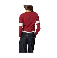 Edikted Women's Paula Layered Long Sleeve T Shirt