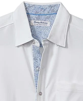 Tommy Bahama Men's San Lucio Soiree Happy Hour Short Sleeve Print-Trim Shirt