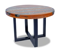 Coffee Table Teak Resin 23.6"