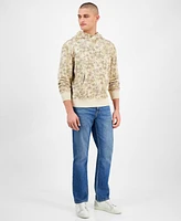 Sun + Stone Men's Floral Mash Hoodie, Exclusively at Macy's