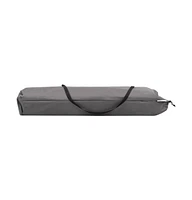 vidaXL Two Person Folding Sun Lounger Steel