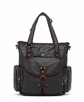 Tsd Brand Dolphin Coated Tote Bag